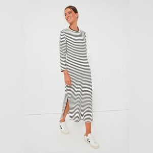 Navy Strip Gio Maxi Dress